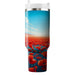 Vibrant Poppy Field  Unique Tumblers