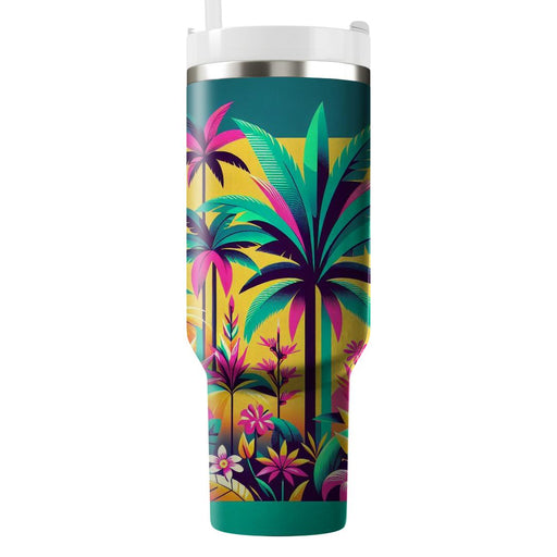 Tropical Synth  Insulated Tumblers