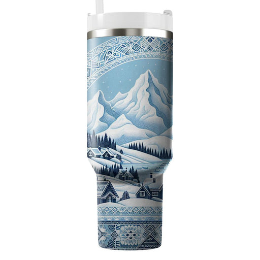 Winter Nordic Fairytale  Insulated Tumblers