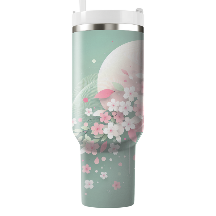 Spring Petal Shower  Custom Tumblers