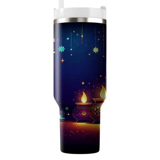 Vibrant Traditions - Festival Of Lights  Custom Tumblers