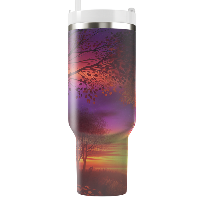 Autumn Twilight Harvest  Custom Tumblers