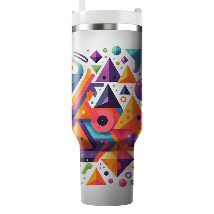 Geometric Playground  Tumbler Cups