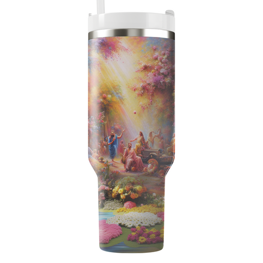 Garden Gala - A Floral Celebration  Travel Tumblers