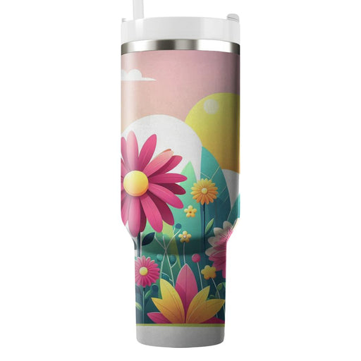 Retro Floral Explosion  Tumblers For Gifts