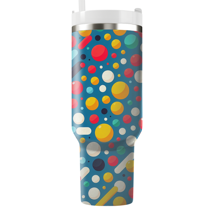 Vibrant Confetti Dots  Decorative Tumblers