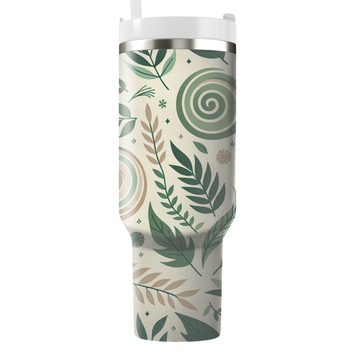 Nature's Spiral Decorative Tumblers