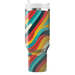 Bold And Bright Stripe Fusion  Unique Tumblers