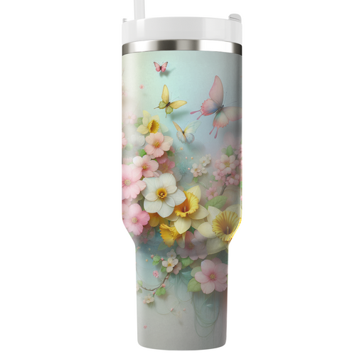 Spring Garden Whispers  Custom Tumblers