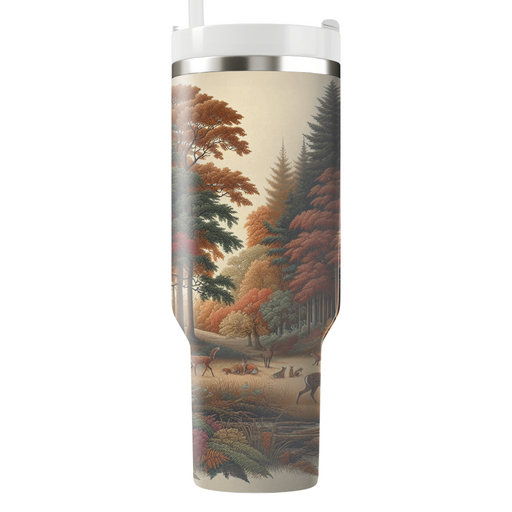 Autumn Woodland Wanderer  Tumblers With Lids