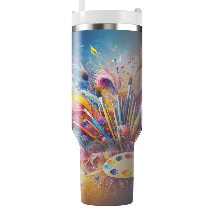 Whirlwind Of Creativity - Arts Festival  Decorative Tumblers