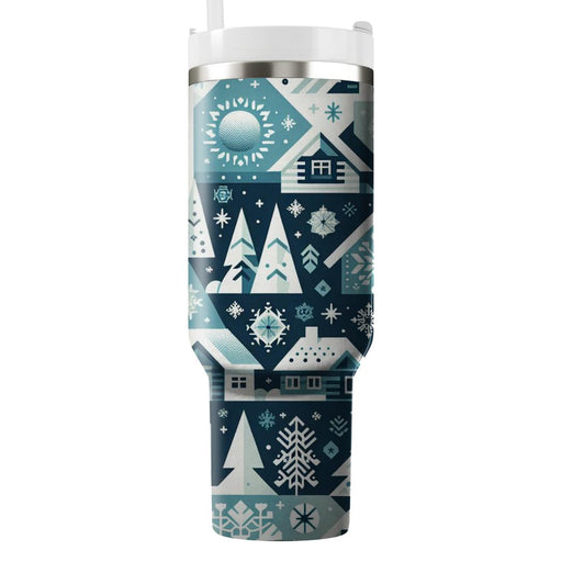 Festive Winter Wonderland  Decorative Tumblers