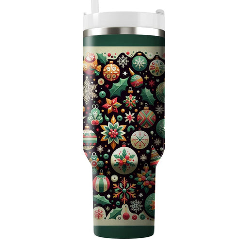 Winter Celebration Cheer  Decorative Tumblers