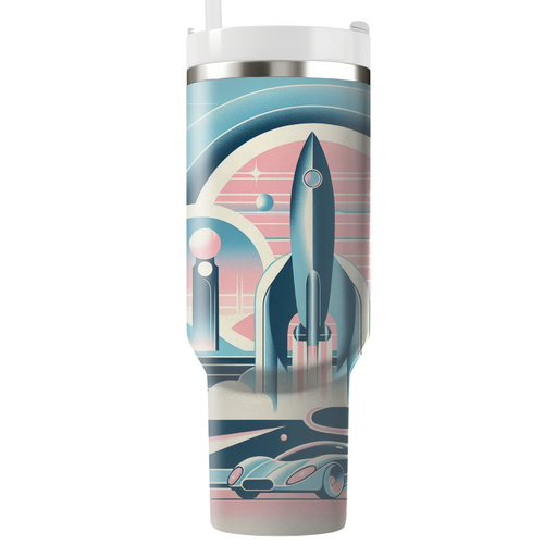 Retro Futurism  Tumbler Cups