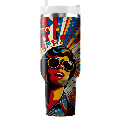 Bold Color Burst  Personalized Tumblers