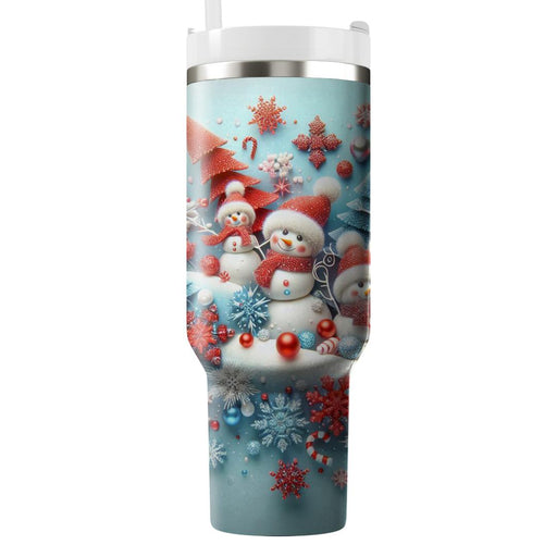 Whimsical Winter Wonderland Unique Tumblers