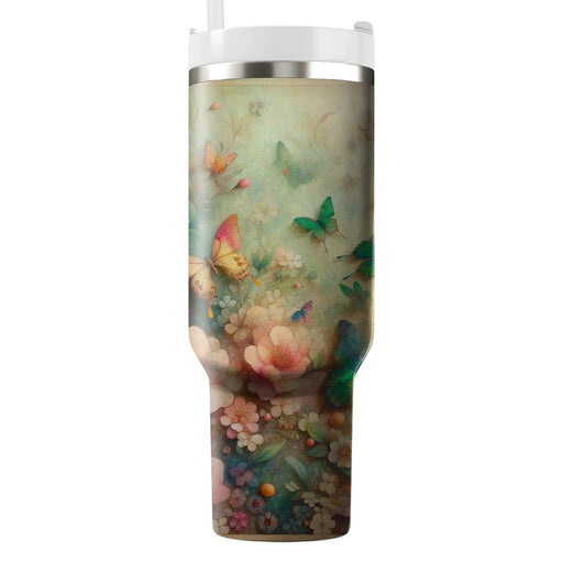 Vernal Equinox Enchantment - A Blossoming Renewal  Unique Tumblers