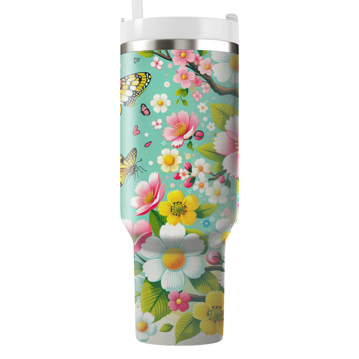 Spring Awakening Blossom  Personalized Tumblers