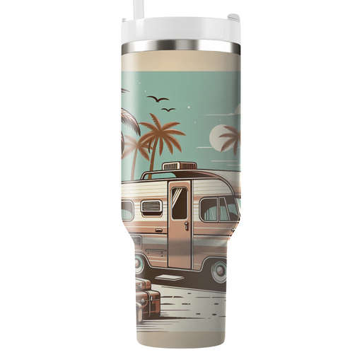 Vintage Caravan Escape Unique Tumblers