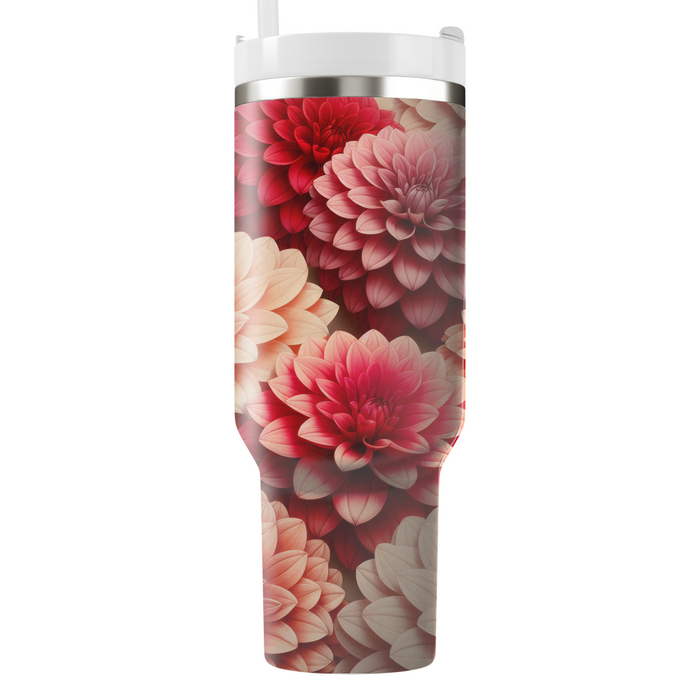 Dahlia Delight  Custom Tumblers