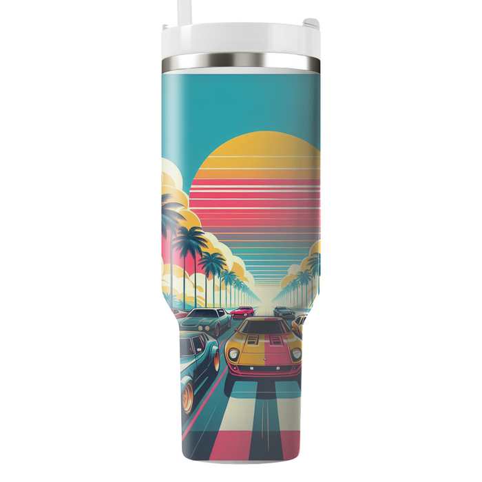 Retro Sports Cars  Custom Tumblers