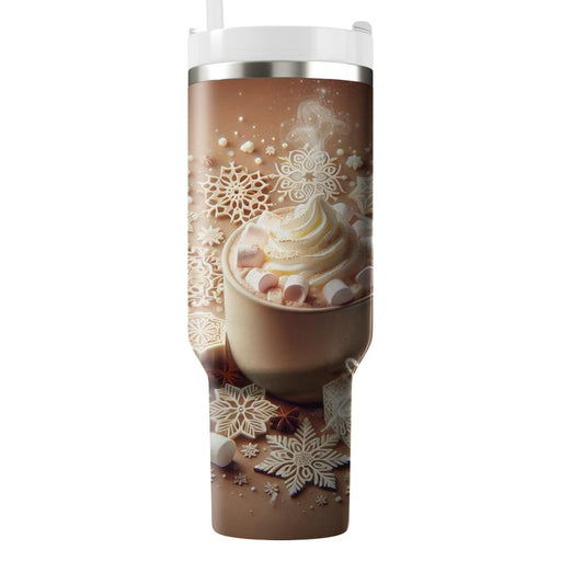 Winter Hot Chocolate Delight  Tumblers For Gifts