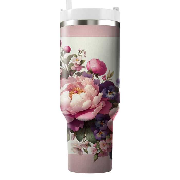 Spring Flourish  Decorative Tumblers