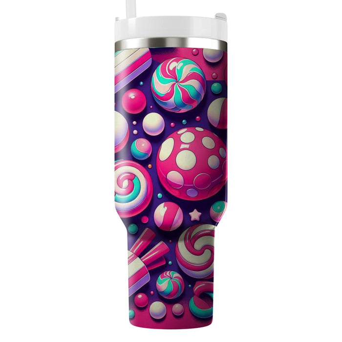 Bubblegum Pop  Tumblers With Lids