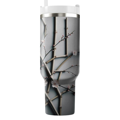 Zen Bamboo Blossoms  Tumblers For Gifts