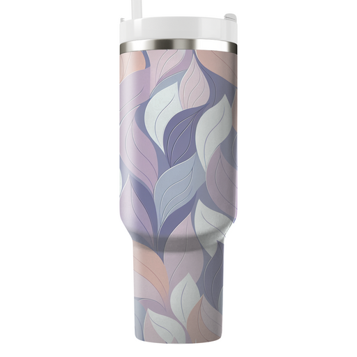 Cascading Petal Patterns Decorative Tumblers