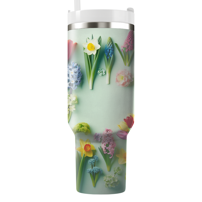 Spring Blossom Joy  Personalized Tumblers