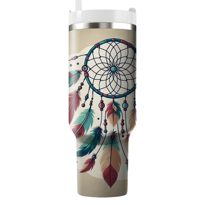 Bohemian Dream Catcher  Personalized Tumblers