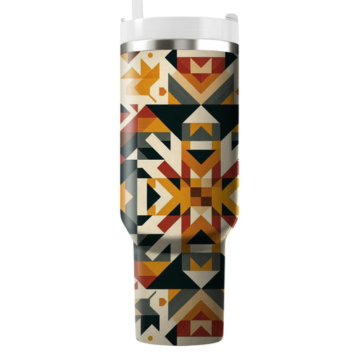 Artisan Quilt Pattern  Insulated Tumblers