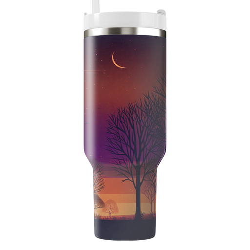 Autumn Twilight  Travel Tumblers