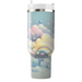 Whimsical Clouds And Stars Travel Tumblers