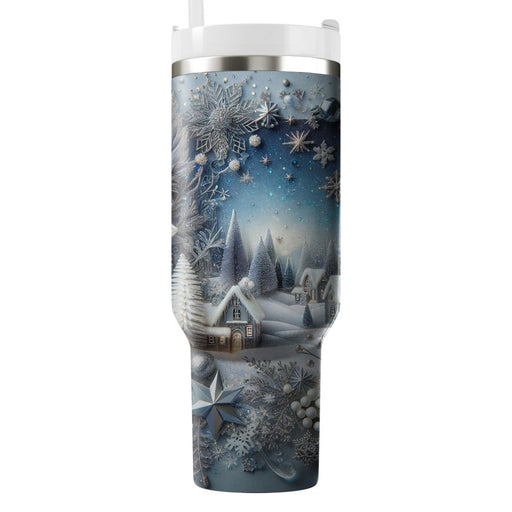 Winter Sparkle  Travel Tumblers