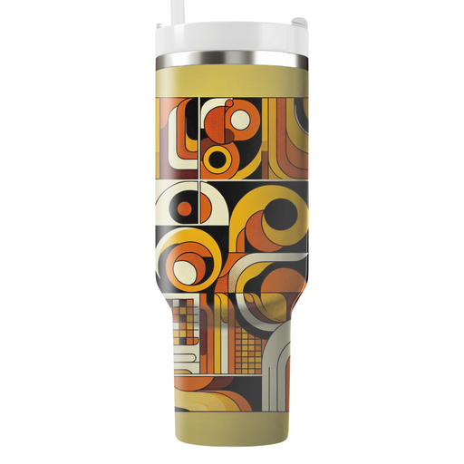 Geometric Retro Patterns  Custom Tumblers