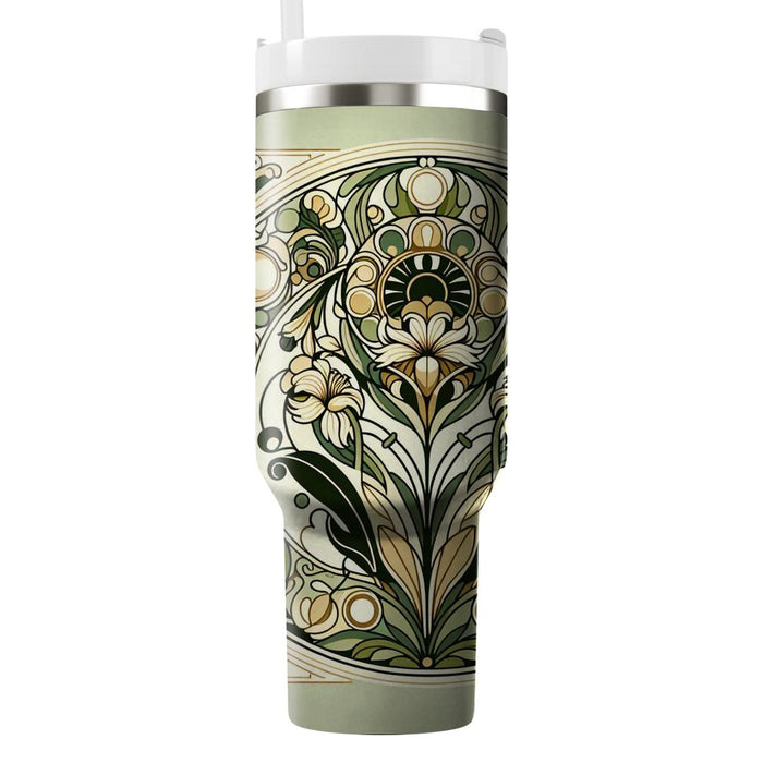 Chic Art Nouveau  Travel Tumblers