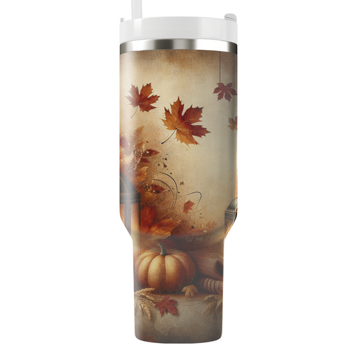 Autumn Nostalgia  Personalized Tumblers