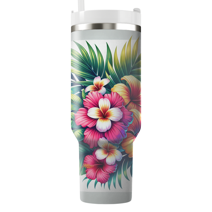 Tropical Paradise Dreams  Travel Tumblers