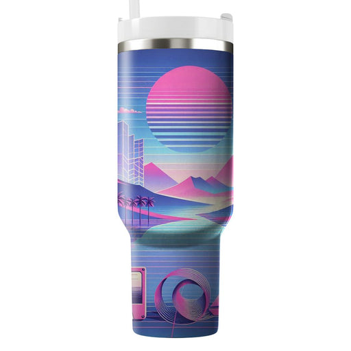 Vaporwave Dreams  Tumblers With Lids