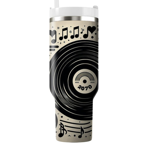 Vintage Record Groove  Custom Tumblers