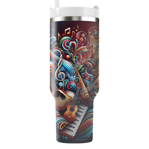 Melodies Of The World - Global Music Day  Decorative Tumblers