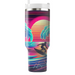 Synthwave Surfer Insulated Tumblers