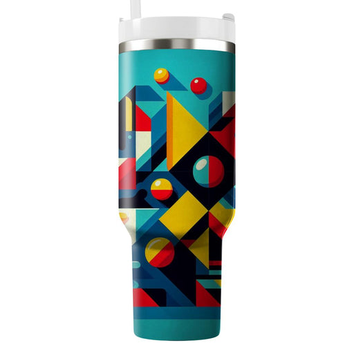 Vibrant Abstract  Tumblers With Lids