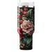 Vivid Floral Tapestry  Tumbler Cups