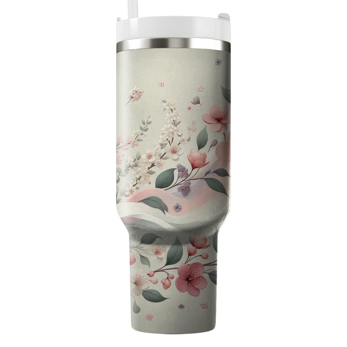 Gentle Blossom Breeze  Custom Tumblers