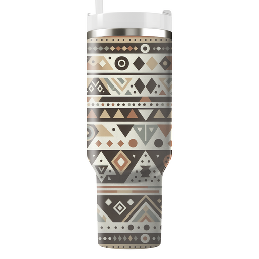 Modern Tribal Patterns Tumbler Cups