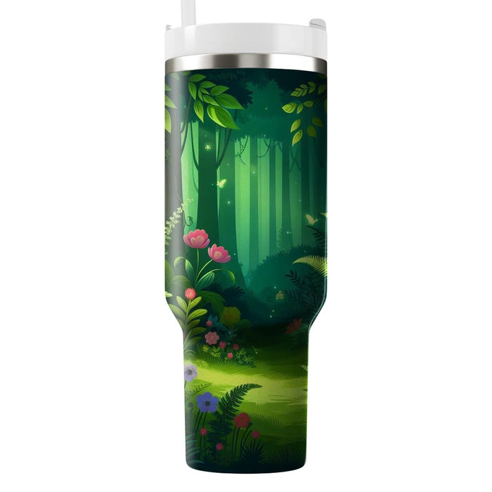 Woodland Fairy Tale  Tumblers With Lids