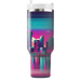 Vibrant Miami Nights  Personalized Tumblers